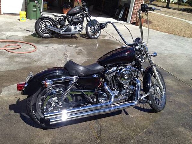 2004 Harley Davidson Xl 1200 C Sportster Custom Photo